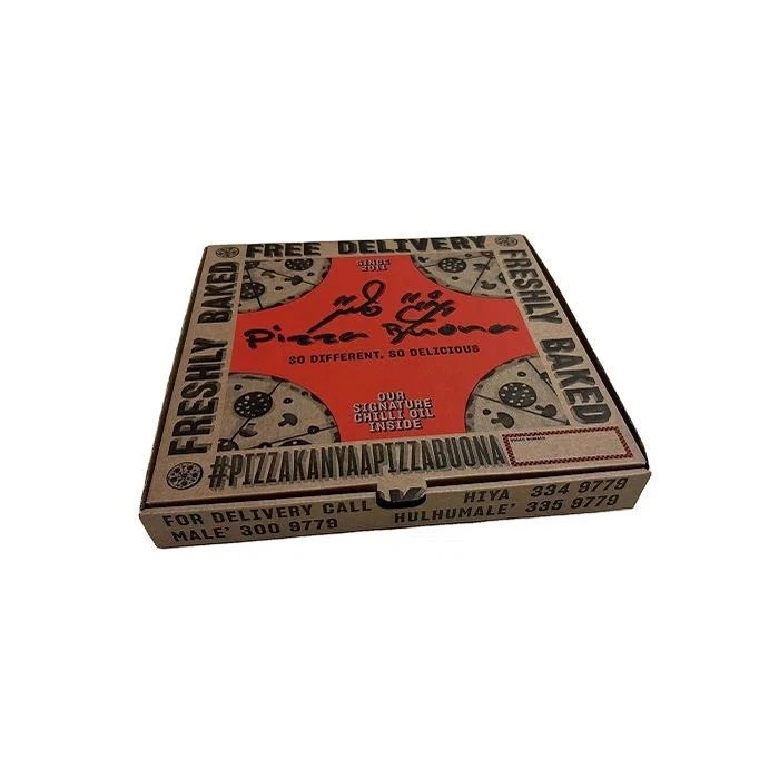 Bylgjupappa Cardbarod pizzabox