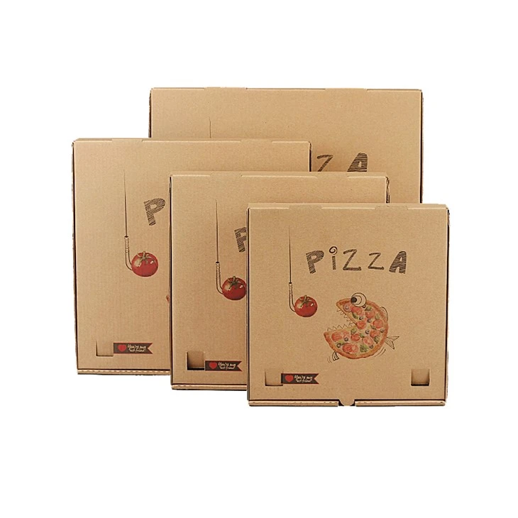 Faglegur sérsniðinn hágæða pizzakassi litakortabox