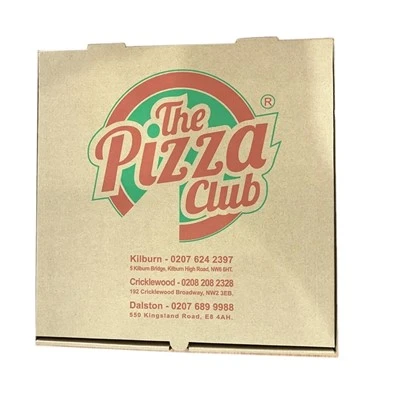 Sérsniðið pizzukassi niðurbrjótanlegt efni
