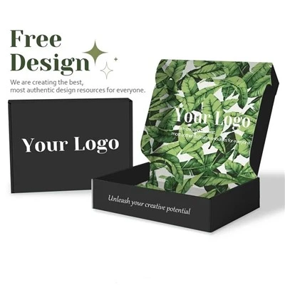 Prentað persónuleg stærð bylgjupappa úr kraftpappírskassi