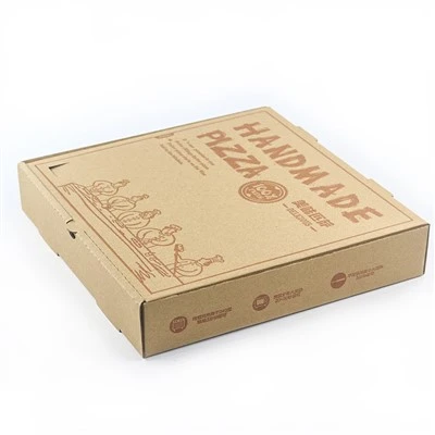 Takeaway umbúðir Kraft Paper pizzukassar